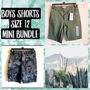 bundle of 2 Size 12  Boys Shorts |Old Navy and Arizona Jean Co. Brand